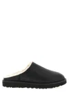Ugg M Classic Slip-on Flat Shoes Black In Black