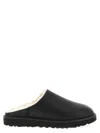 Ugg M Classic Slip-on Flat Shoes Black In Black