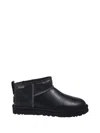 Ugg M Classic Ultra Mini Lthr Regen Boot In Black