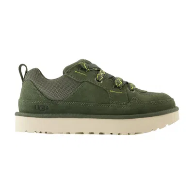 Ugg M Lo Lowmel Sneakers In Woodland Green