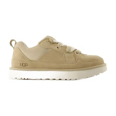 Ugg M Lo Lowmel Sneakers In Beige