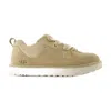 Ugg Lo Lowmel Beige Sneakers With Mesh Inserts And Logo On The Side In Suede Man In Multi
