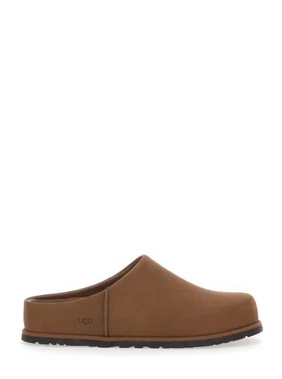 Ugg Otzo Dark Chestnut Sabots In Brown