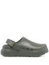 Ugg Peakmod Green Mesh Blend Slippers In Wln Woodland Green