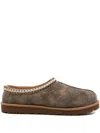 Ugg Chestnut Brown Suede Leather Tasman Ii Slippers In Brown