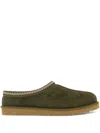 Ugg Tasman Baxter Slippers Burnt Olive In Green