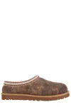 Ugg Chestnut Brown Suede Leather Tasman Ii Slippers In Multi