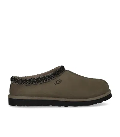 Ugg M Tasman Ii Nubuck Dried Oregano Slipper In Green