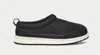 Ugg Tasman Mens Padded Insole Leather Slide Slippers In Black