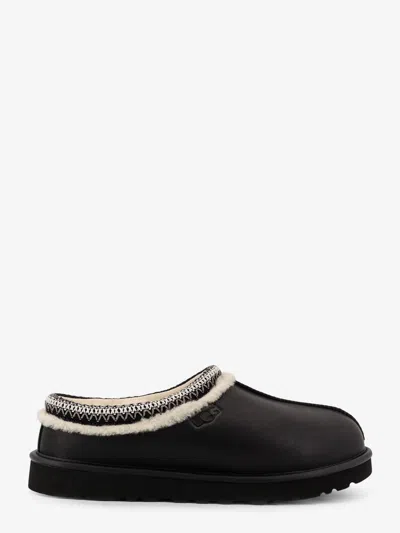 Ugg M Tasman Noir Leather Slip On In Multi