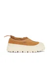 Ugg Tasman Weather Hybrid Chestnut Whitecap Slipper In Chestnut,whitecap
