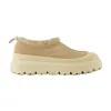 Ugg Slip-on Tasman Weather Hybrid In Pelle Scamosciata E Gomma Sabbia Uomo
