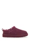 Ugg Magenta Logo Boots In Purple