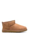 Ugg Classic Ultra Mini Boots In Marrón