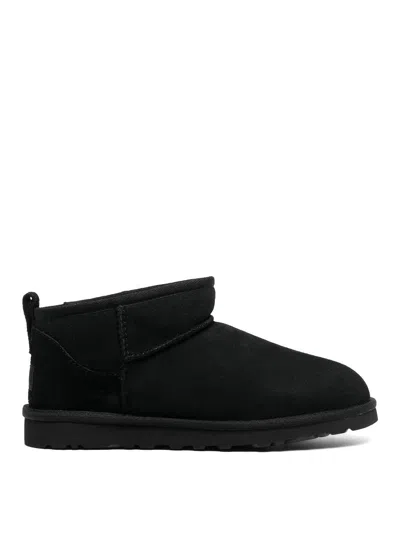 Ugg Man Classic Ultra Mini Boots In Nero