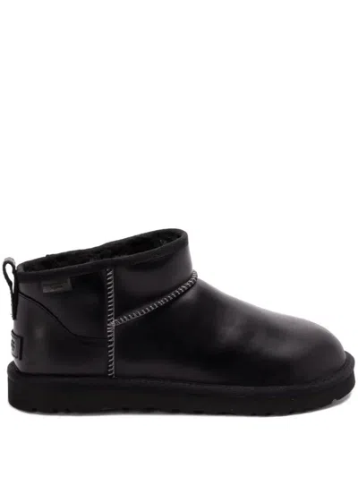 UGG UGG MAN "CLASSIC ULTRA MINI LEATHER REGEN" SHOES