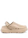 Ugg Sand Rubber And Mesh Peakmod Slippers In Neutral