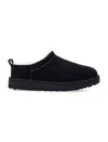 Ugg Classic Micro Suede Mules In Black