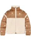 Ugg Marlene Faux Suede & Fleece Jacket In Brown