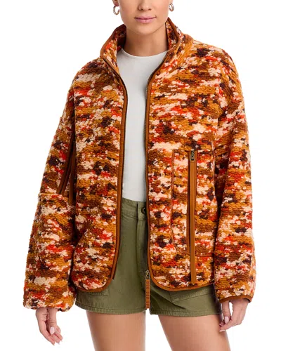 Ugg Marlene Wool Blend Boucle Jacket In Hardwood, Women's At