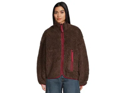 Ugg Marlene Confetti Jacket In Brown