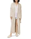 Ugg Marlow Plush Long Robe In Moonbeam