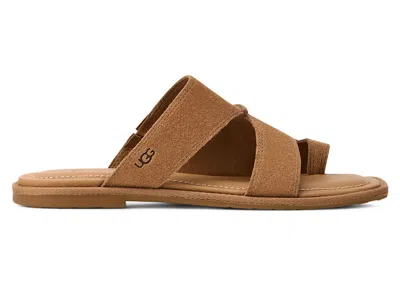 Pre-owned Ugg Matira Sandal (women's) Sneakers In Chestnut In Brown