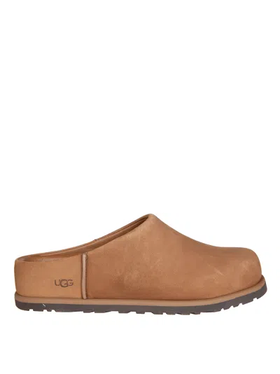 UGG MATTE FINISH SMOOTH ROUNDED TOE CLOGS