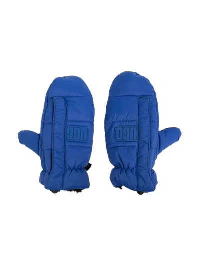 Ugg Kids' Maxi Aw Mittens In Blue