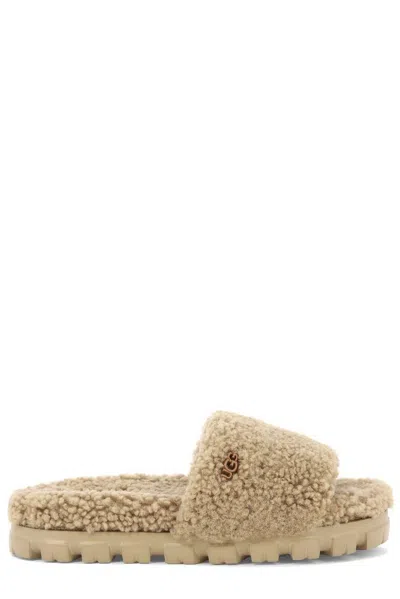 Ugg Cozetta Curly Sandals Beige