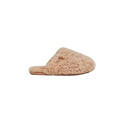 Ugg Maxi Curly Slide Sand 1133151-san Women's