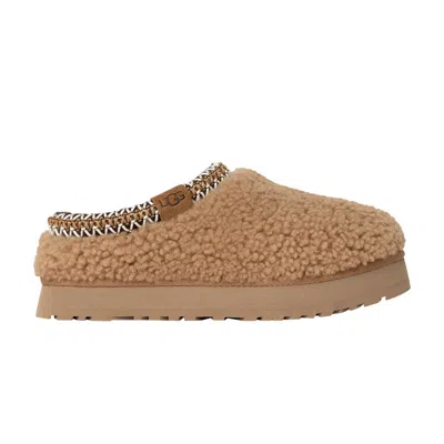 Pre-owned Ugg Maxi Curly Tazz Slipper Kids 'chestnut' | Brown | Kid's Size 4