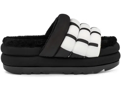 Pre-owned Ugg Maxi Slide Logo (women's) Sneakers In Black