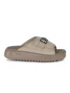 Ugg Maxxer Slide 2.0 Flats In Beige Fabric In Beige