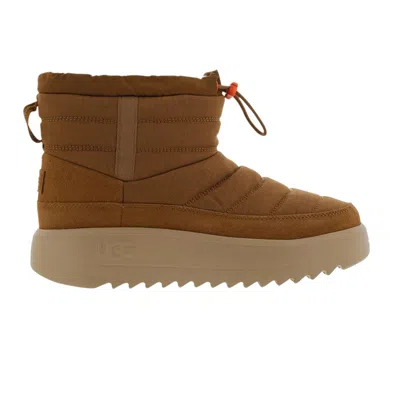 Pre-owned Ugg Maxxer Mini Boot 'chestnut'