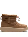 Ugg Maxxer Mini Leather Boot In Chestnut