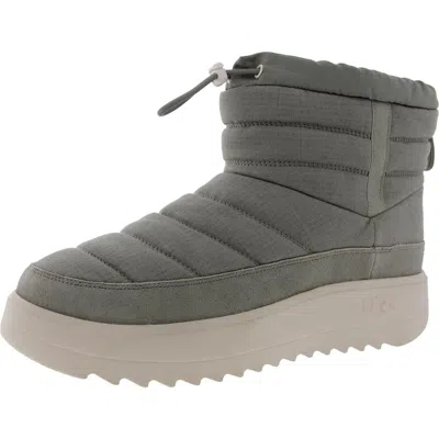 Ugg Maxxer Mini Mens Mixed Media Quilted Winter & Snow Boots In Multi