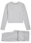 Ugg May Knitted Pyjama Set In Grey
