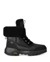 Ugg Men's Adirondack Xxv Faux Fur Lined Waterproof Lace Up Boots In Black