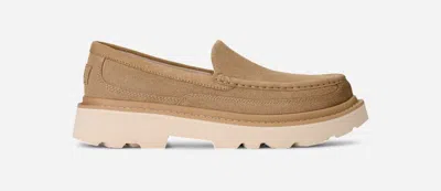 Ugg ® Men's Ascot Lug Suede Shoes In Mustard Seed In Brown