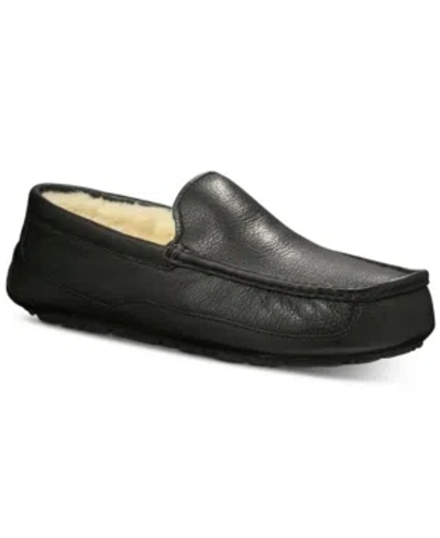 Ugg Men's Ascot Moccasin Slippers In Black