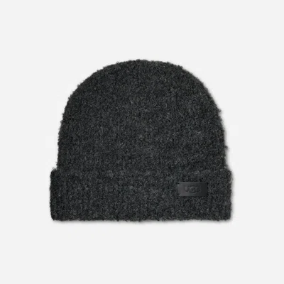 Ugg ® Men's Boucle Cuff Beanie In Charcoal Heather