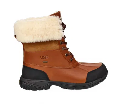 Ugg Men's Butte Waterproof Bootie In Worchester In Brown