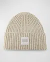 Ugg Men's Chunky Rib Knit Beanie Hat In Light Grey