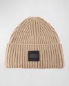 Ugg Men's Chunky Rib Knit Beanie Hat In Putty