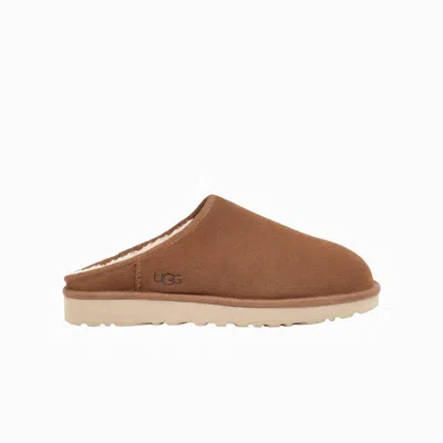 Ugg Men's Classic Slip On Slippers In Chestnut In Brown