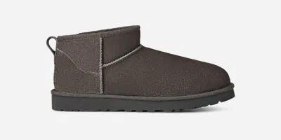 Ugg ® Men's Classic Ultra Mini Sheepskin Classic Boots In Magnolia Leaf In Brown