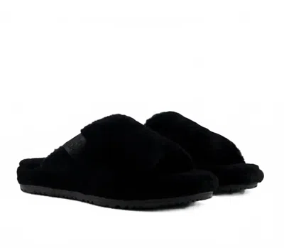 Ugg Men's Fluff You Slide In Black