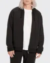 Ugg Men's Gordon Zip-front Sweatshirt In Black