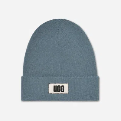 Ugg ® Men's High Crown Beanie Knit/recycled Materials In Tahoe Blue